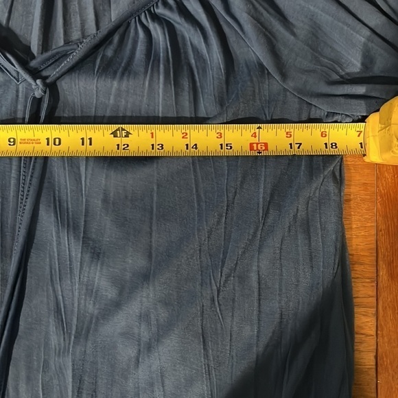 French LAUNDRY PEASANT BLOUSE size m - Picture 7 of 8